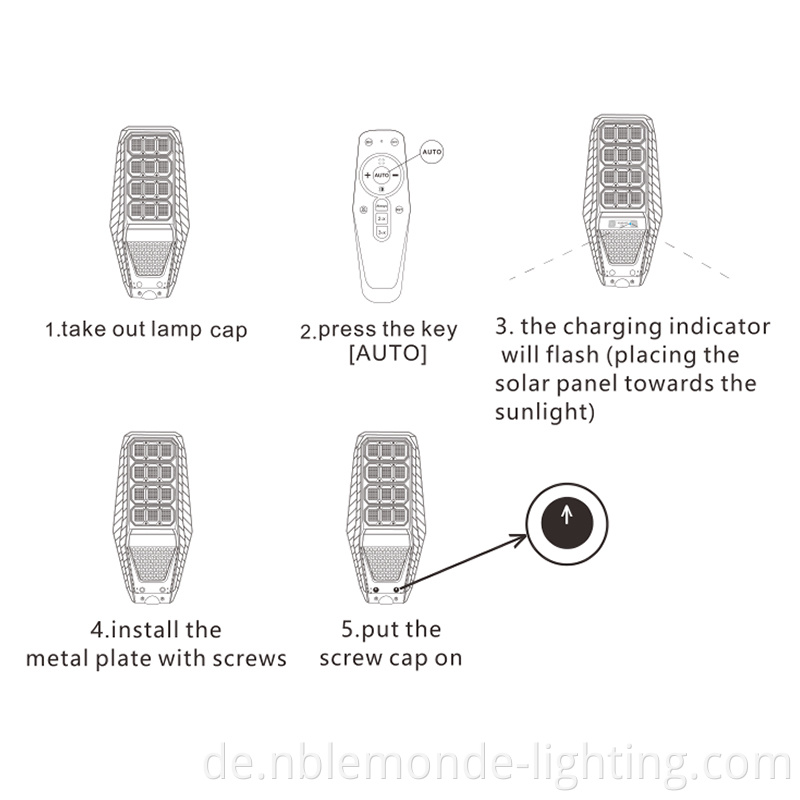 Automated Solar-Powered Road Light